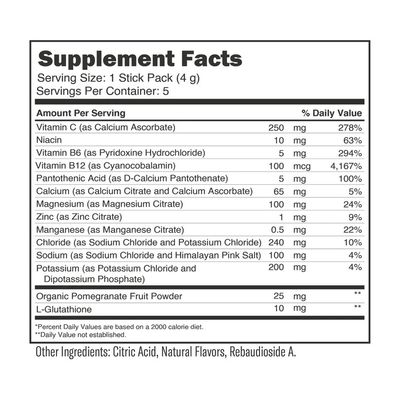 JUNP Electrolytes Powder, Kosher PINA COLADA Flavor, Hydration Keto Electrolyte Drink Sticks - Pack of 20 (20 servings)