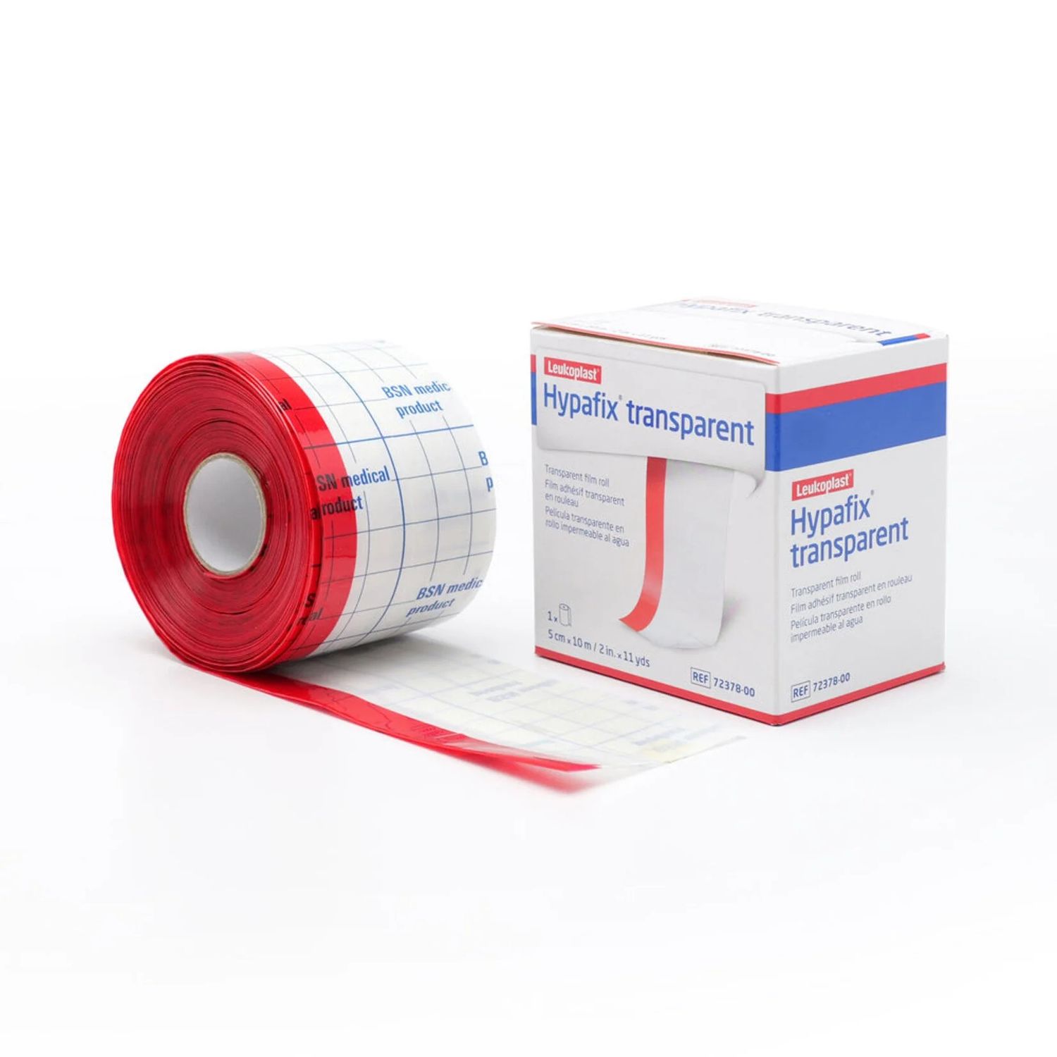 Leukoplast, Hypafix Transparent Dressing Retention Sheet - 5cm x 10m (2 inches x 11 yds)