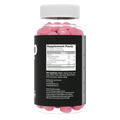 JUNP, Kosher CREATINE Monohydrate Gummies, Supports Focus + Mental Clarity &amp; Peak Performance, Mixed Berry Flavor - 120 Gummies