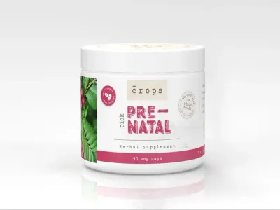 Crops, Kosher Pick PRE-NATAL Easy to Absorb Whole Food Prenatal