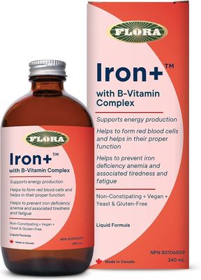 Flora, Kosher Iron+ Liquid