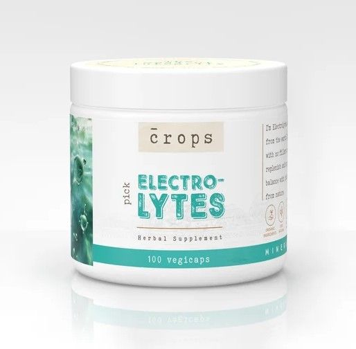 Crops, Kosher Pick ELECTROLYTES - 100 Vegetarian Capsules