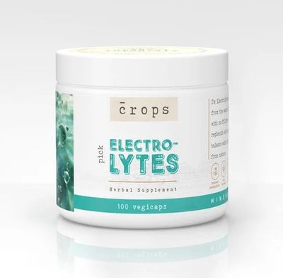 Crops, Kosher Pick ELECTROLYTES - 100 Vegetarian Capsules