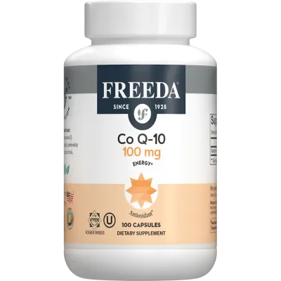 Freeda, Kosher CO Q-10 (Coenzyme Q10) 100mg