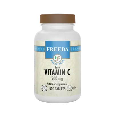 Freeda, Kosher VITAMIN C 500mg, Immune Support