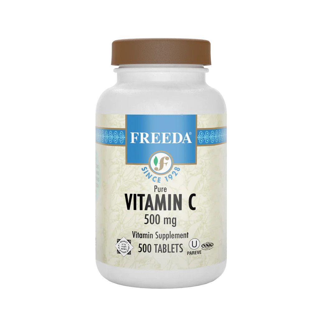 Freeda, Kosher VITAMIN C 500mg, Immune Support, Size: 500 Tablets