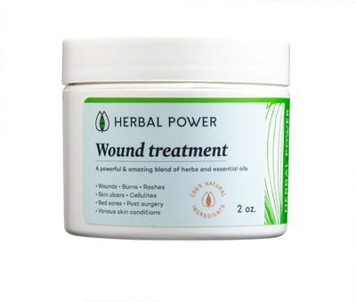 HPA Herbal Power Alternative, Amazing WOUND TREATMENT Healing Cream