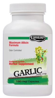 Landau, Kosher GARLIC Maximum Allicin Formula 500mg
