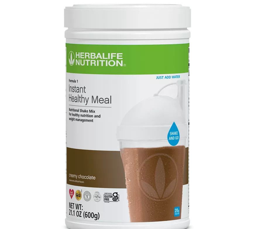 HERBALIFE NUTRITION, Formula 1 INSTANT HEALTHY MEAL Nutritional Shake Mix, Creamy Chocolate Flavor, Powder - 600g (21.1 oz)