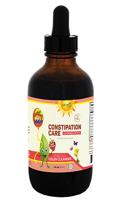 Natures Cue, Kosher CONSTIPATION CARE KIDS FORMULA, Essential Colon Cleanser, Liquid
