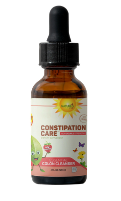 Natures Cue, Kosher CONSTIPATION CARE KIDS FORMULA, Essential Colon Cleanser, Liquid
