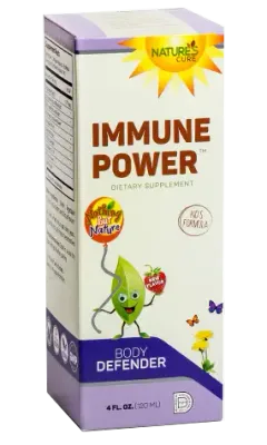 Natures Cue, Kosher Immune Power, Kids, Berry Flavor, Liquid