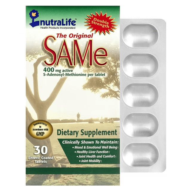 NutraLife, The Original SAMe, Size: 30 Tablets