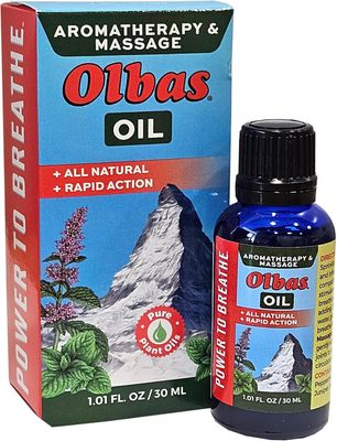 Olbas Aromatherapy &amp; Massage, OLBAS OIL, All Natural &amp; Rapid Action