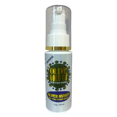 Olive Gold O3, SUPER OXYGEN, Unscented, Skin Care Lotion Pump