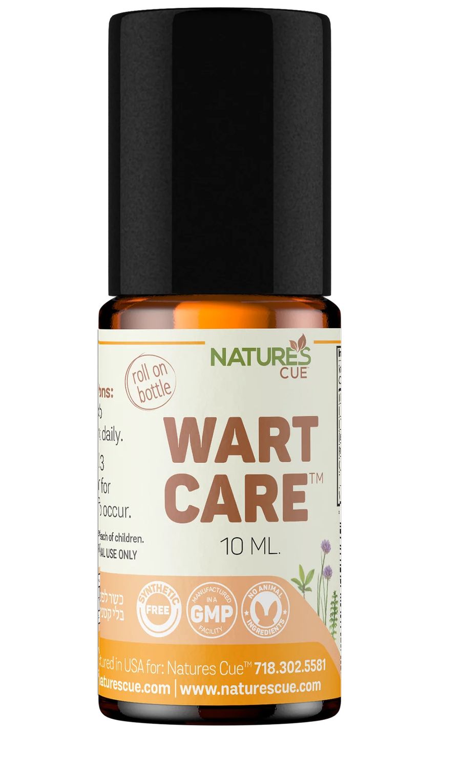 Natures Cue, Kosher WART CARE, Wart Remover - 10 mL