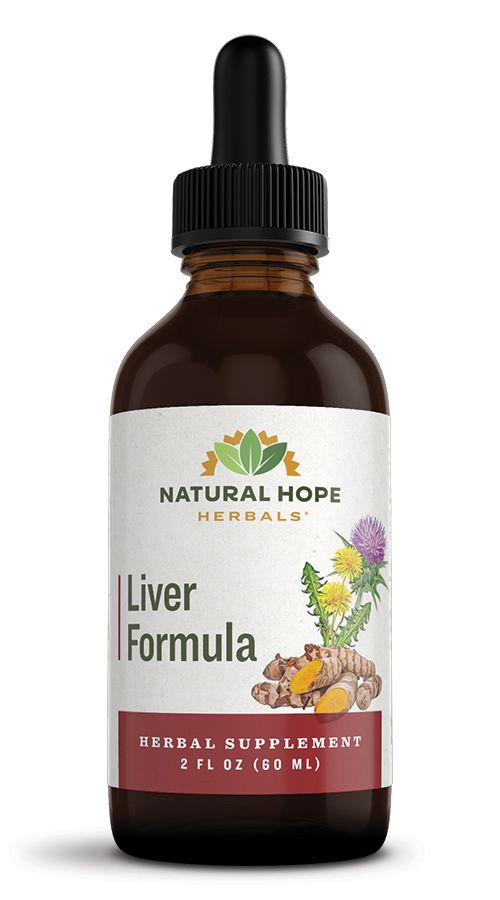 Natural Hope, Liver Formula, Supports A Clean Liver, Healthy Detox &amp; Digestion - 2 fl. oz (60mL)