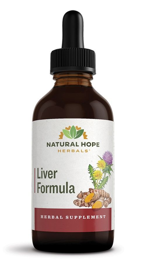 Natural Hope, Liver Formula, Supports A Clean Liver, Healthy Detox &amp; Digestion - 4 fl. oz (120mL)