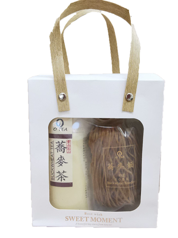 黃蕎麥茶及禮盒套裝 (200克＋麵3件）