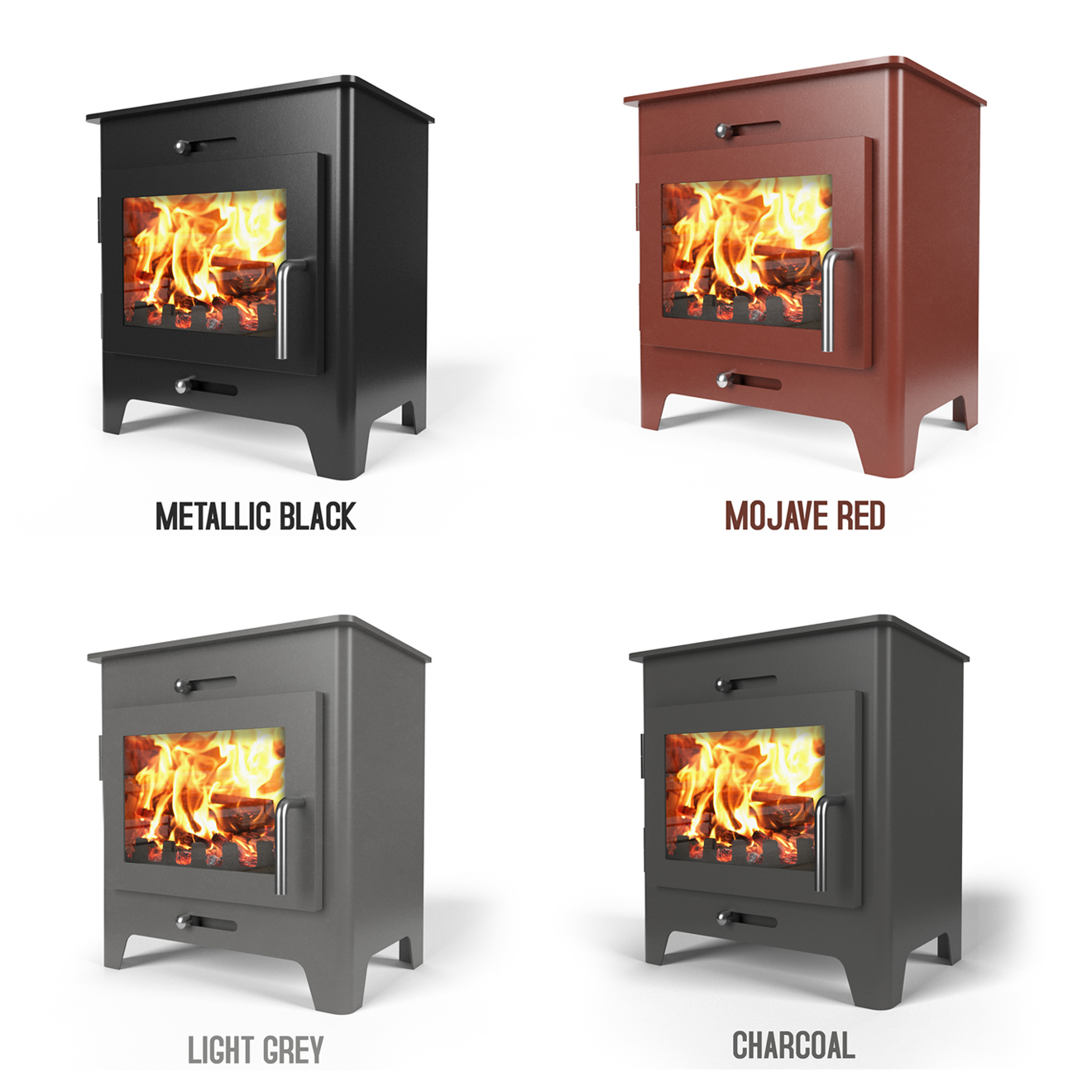 SALTFIRE ST1 WOODBURNER