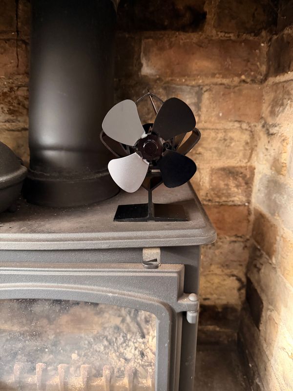 Small Heat Powered Stove Fan
