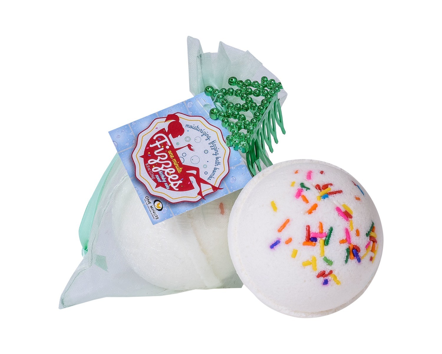 One Minute Birthday Cake Fizzees