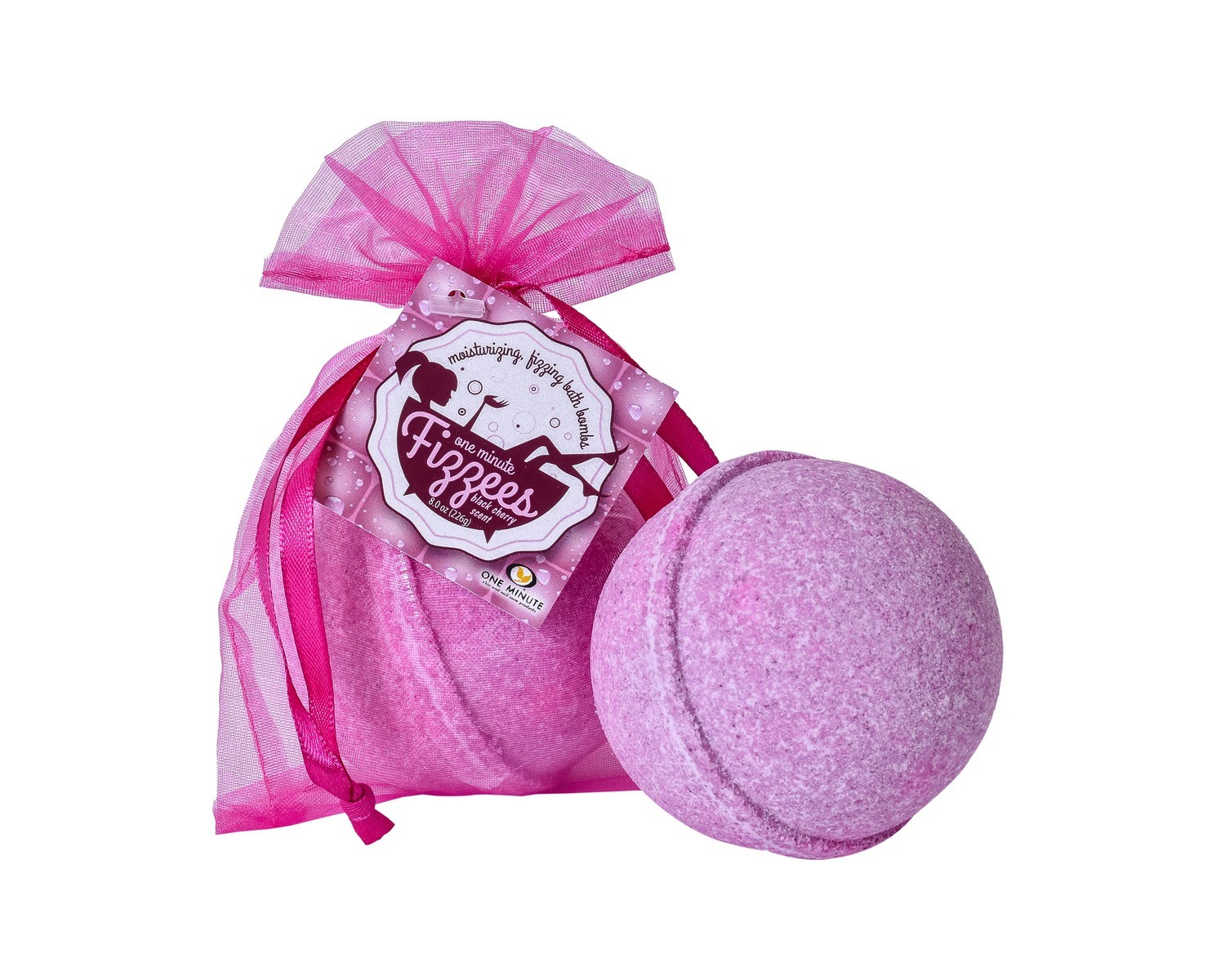 One Minute Black Cherry Fizzees