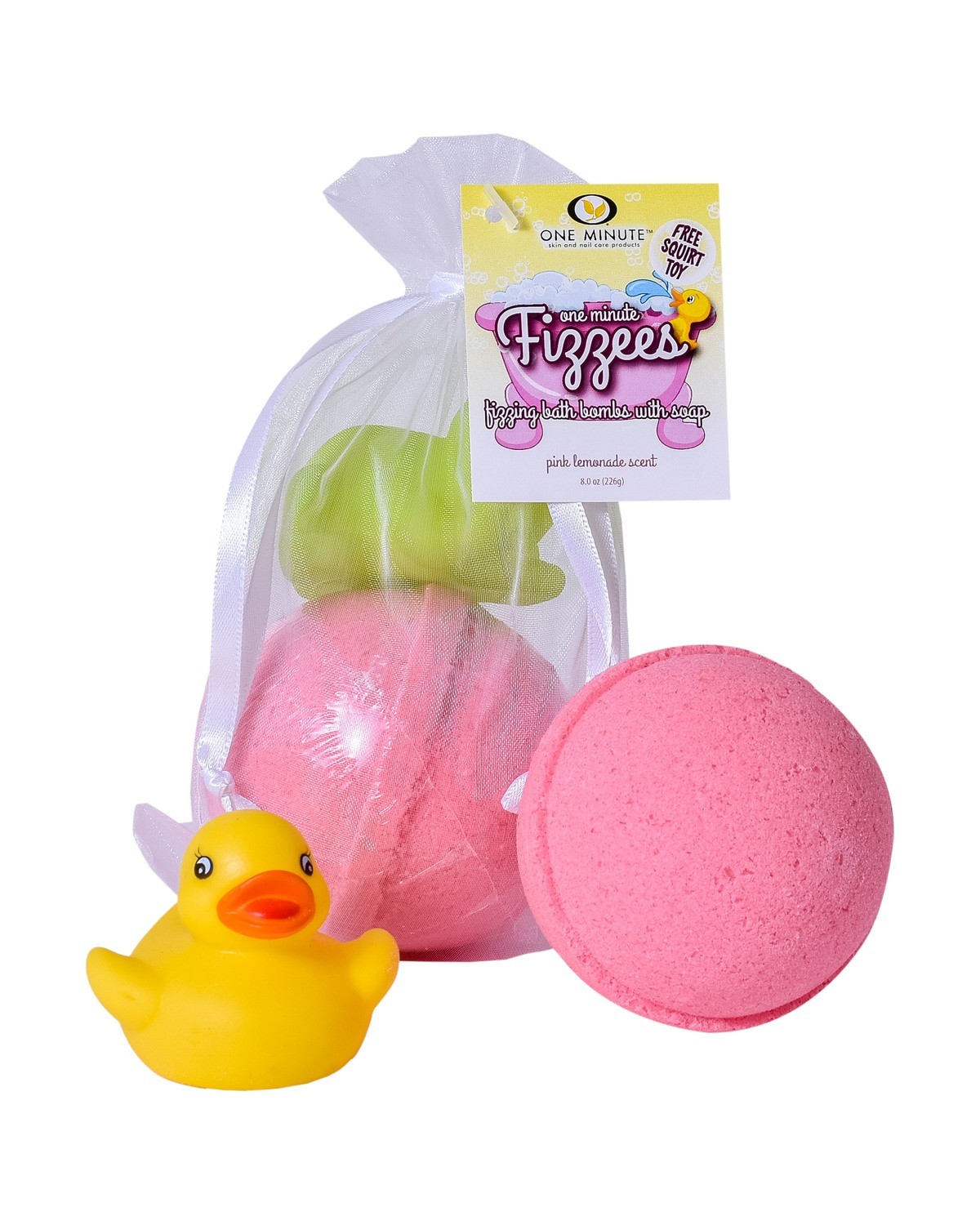 One Minute Kid's Fizzees - Pink Lemonade One Minute Kid's Fizzees - Pink Lemonade