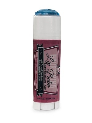 One Minute Pomegranate Lip Balm