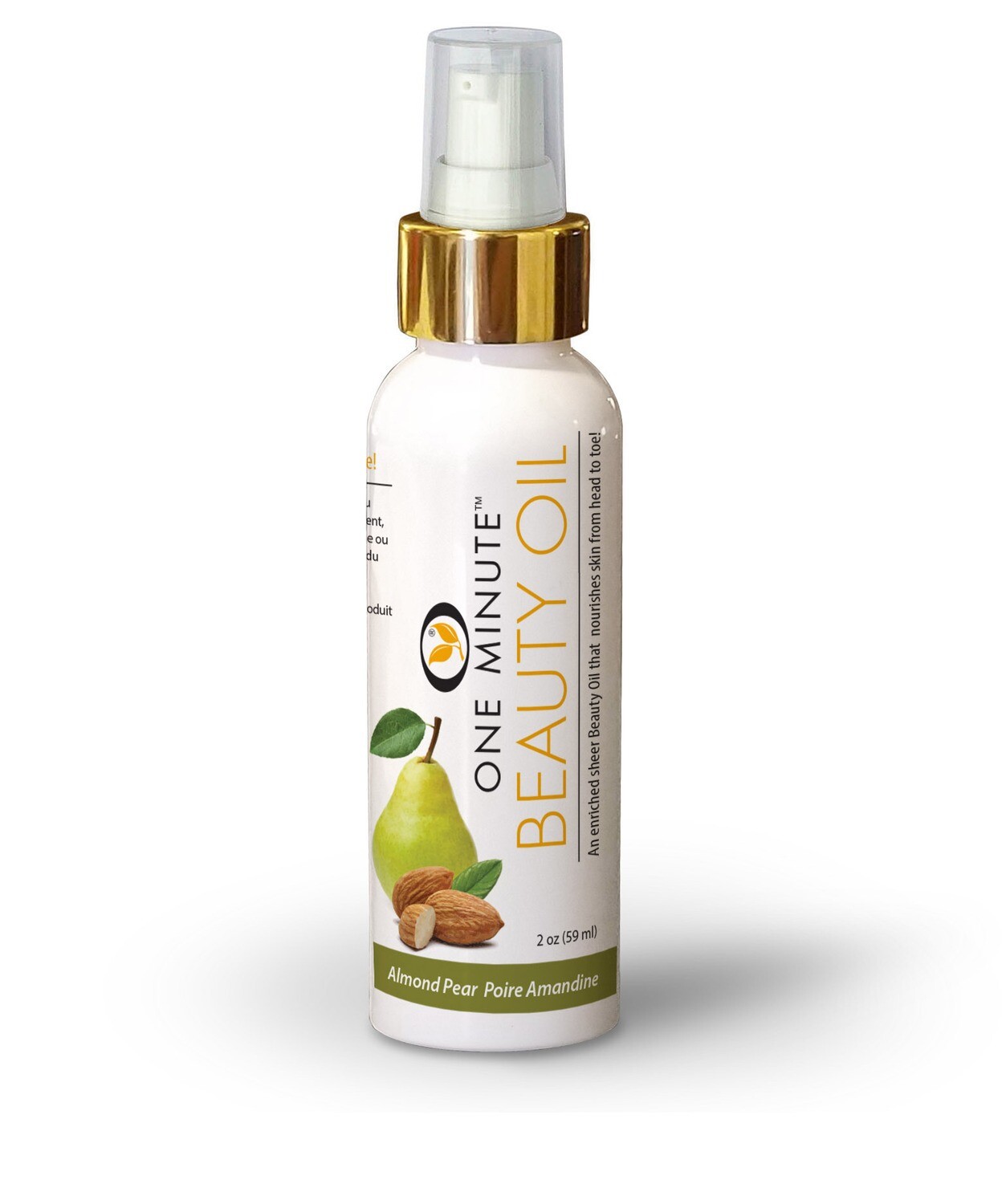 2oz Almond Pear Beauty Oil