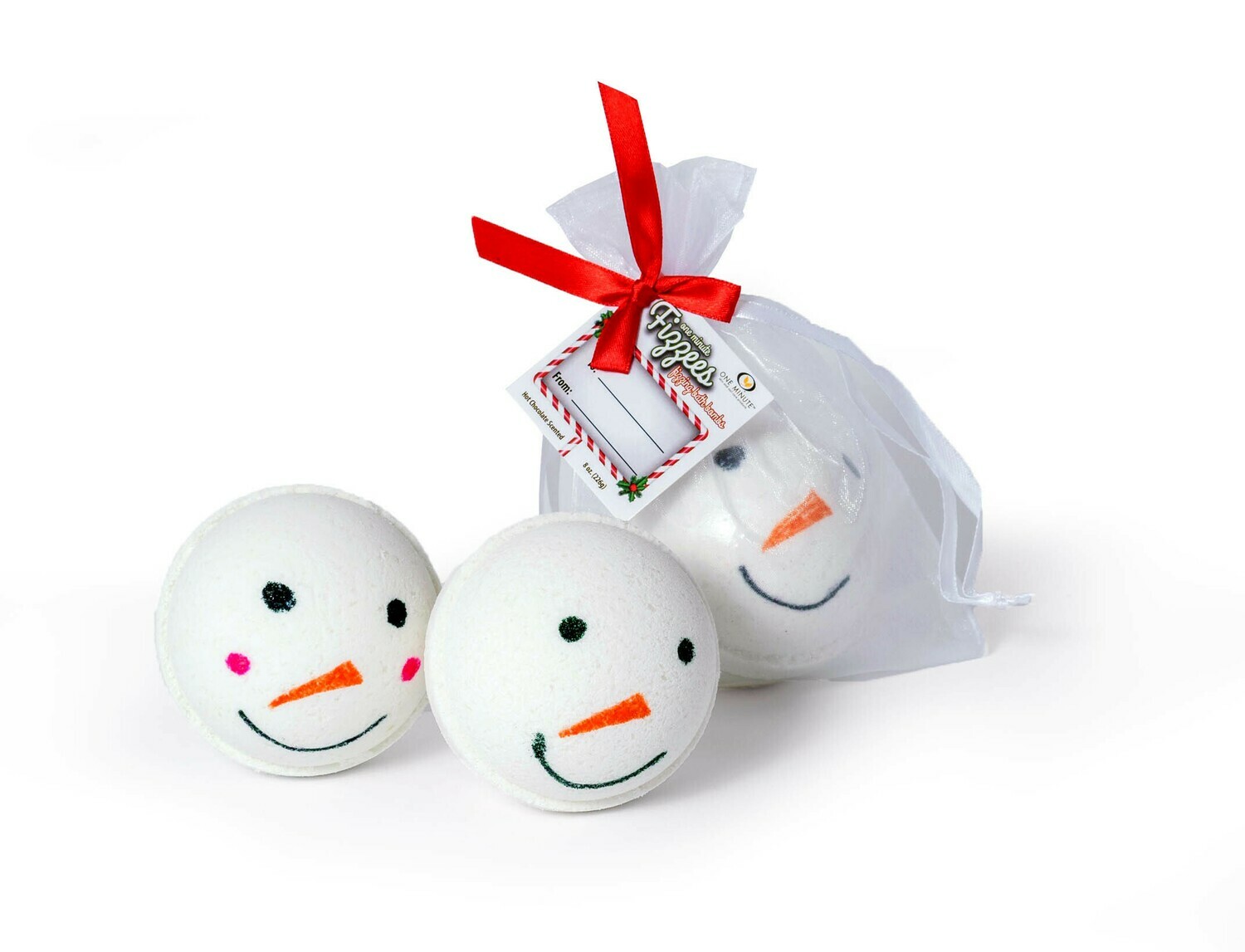 One Minute Snowman Bath Fizzee