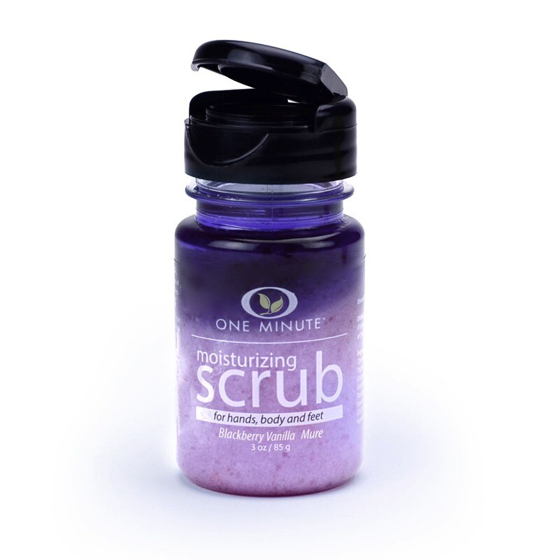 3oz Exfoliating Blackberry Vanilla Salt Scrub
