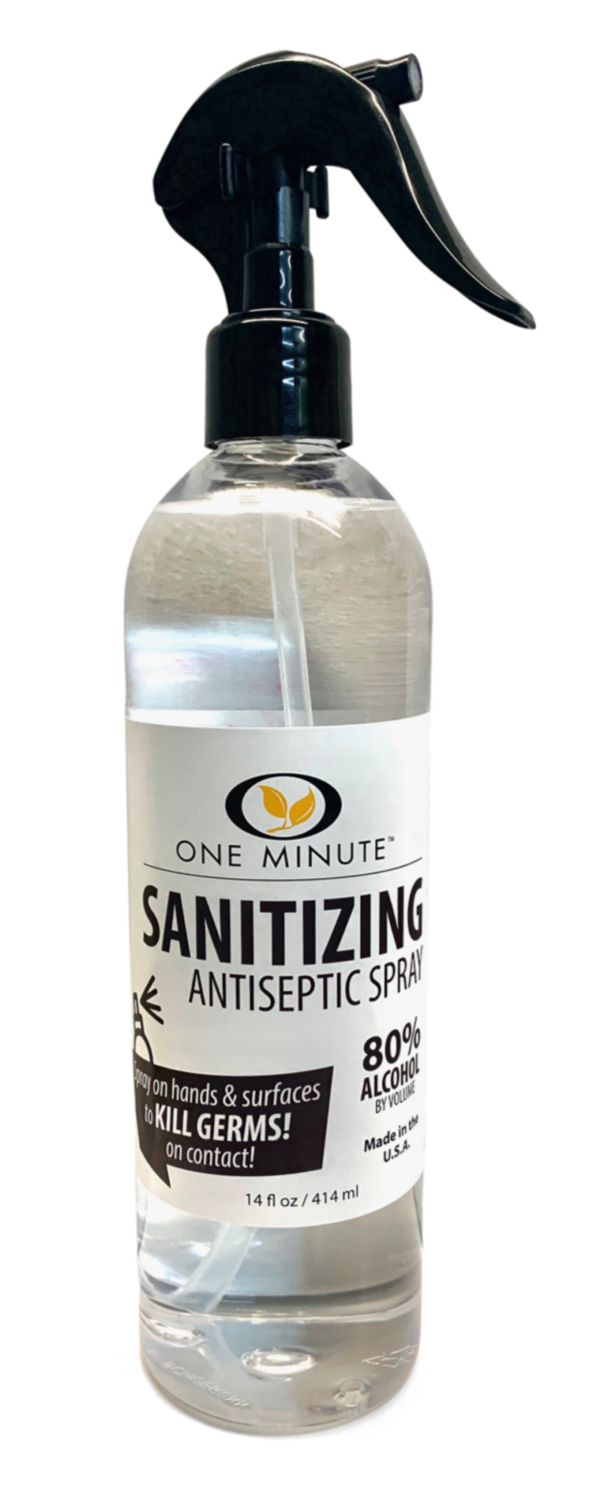 One Minute Sanitizing Antiseptic Spray 14oz