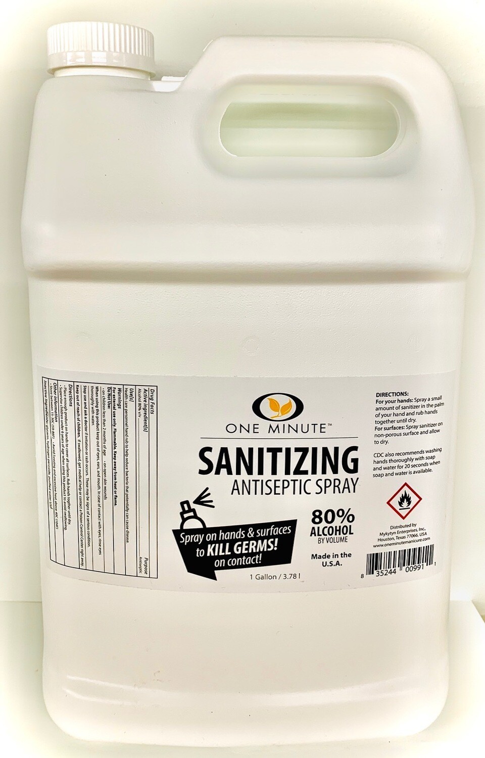 One Minute Sanitizing Antiseptic - Gallon