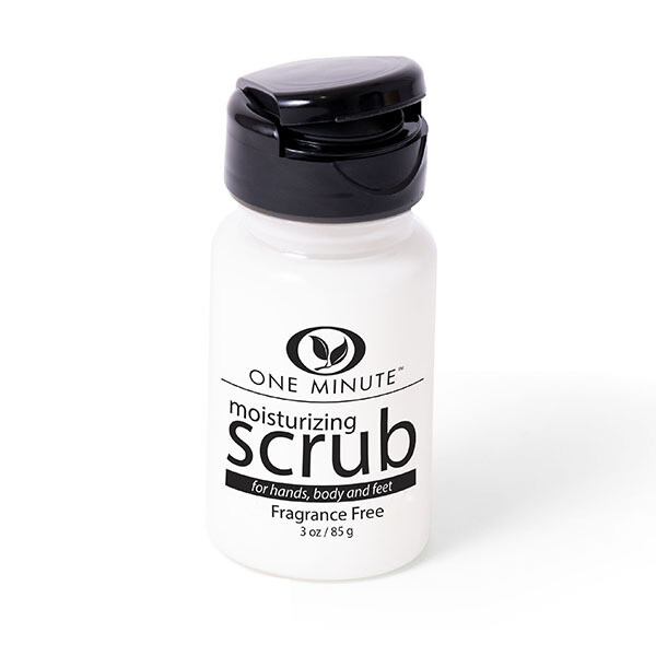 3oz Exfoliating Fragrance Free Salt Scrub