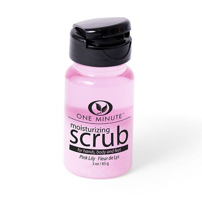 3oz Exfoliating Pink Lily Salt Scrub