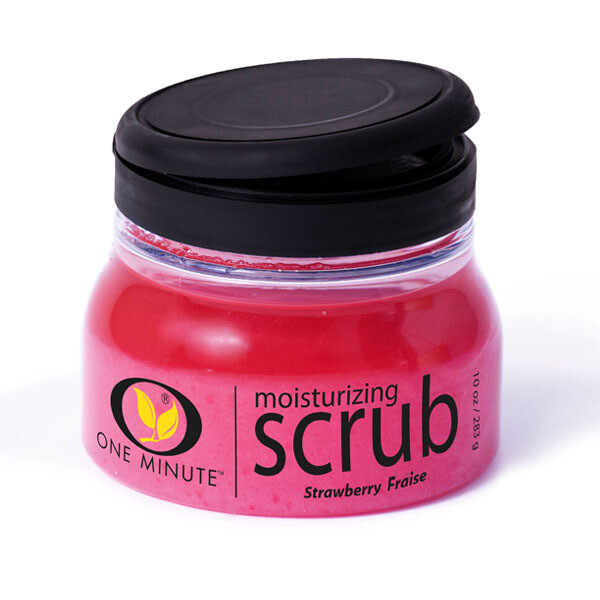10 oz Exfoliating Strawberry Salt Scrub