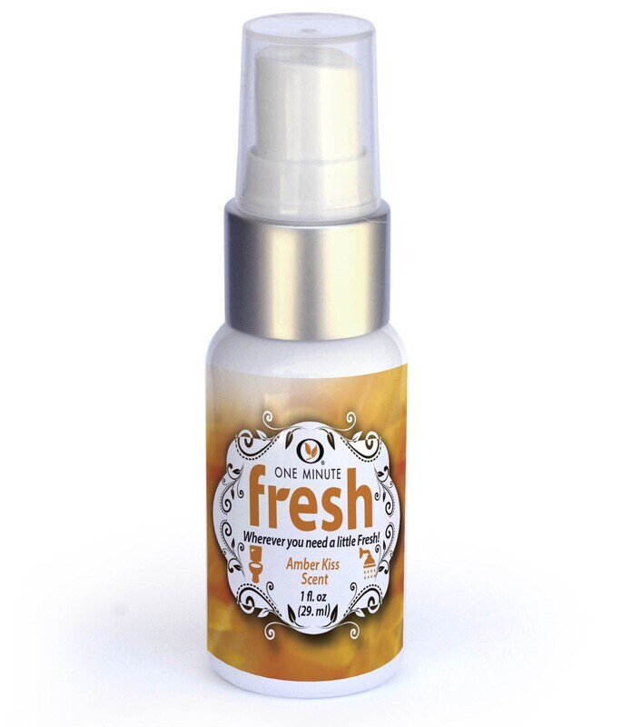One Minute Fresh - Amber Kiss Scent 1oz