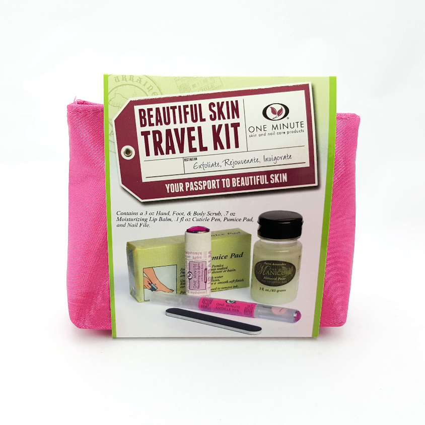 Beautiful Skin Travel Pink Bag