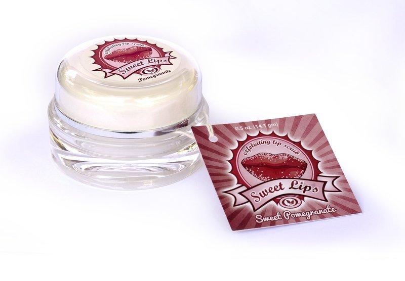 Sweet Lips Exfoliating &quot;Pomegranate&quot; Sugar Lip Scrub