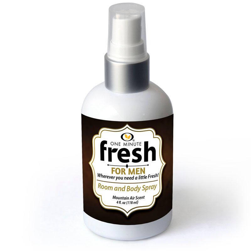 One Minute Fresh for Men - Mountain Air 4oz - Fresh for Men