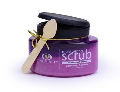 13oz Exfoliating Black Cherry Salt Scrub 13oz Exfoliating Black Cherry Salt Scrub