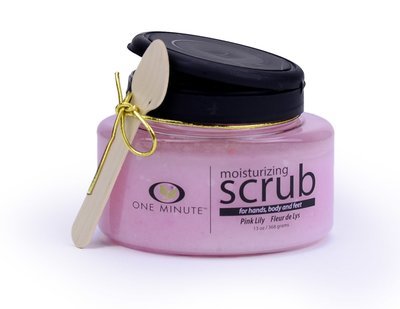 13oz Exfoliating Pink Lily Salt Scrub 13oz Exfoliating Pink Lily Salt Scrub