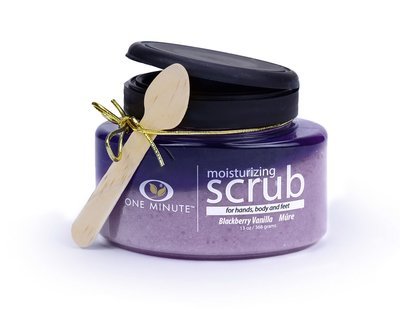 13oz Exfoliating Blackberry Vanilla Salt Scrub 13oz Exfoliating Blackberry Vanilla Salt Scrub