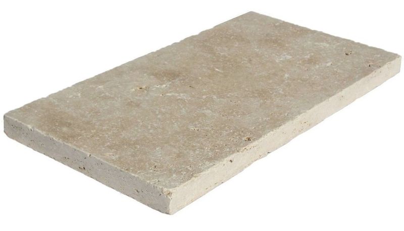 DALLE TRAVERTIN 61x40,6x3cm Prix TTC / Pièce