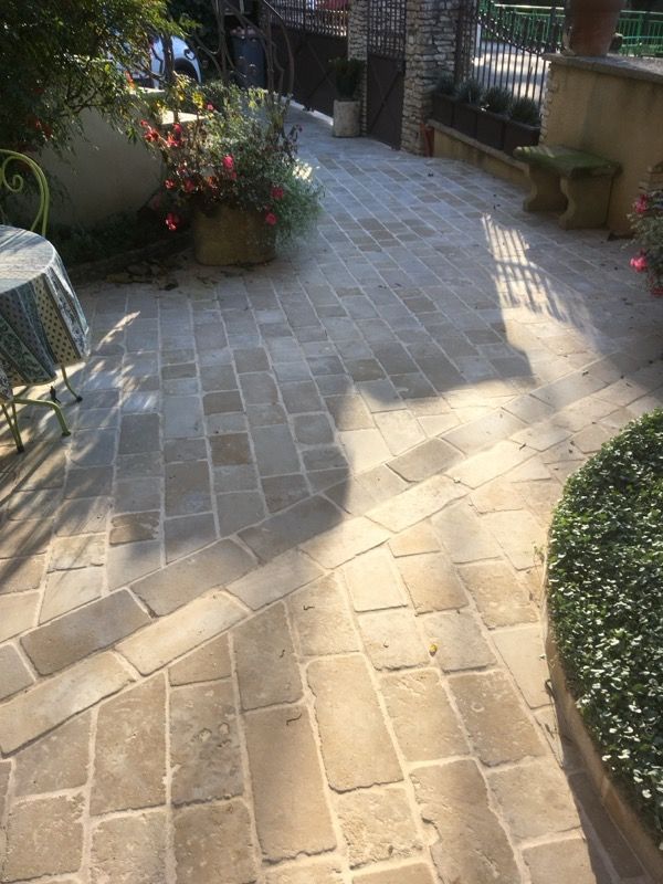 PAVÉ ANTICA © DORÉ 1,5cm Bande 15cm Prix TTC / m²