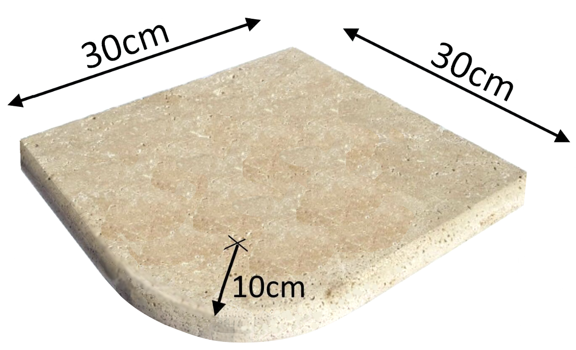 ANGLE SORTANT MARGELLE DE FRANCE 3cm Prix TTC / Pièce