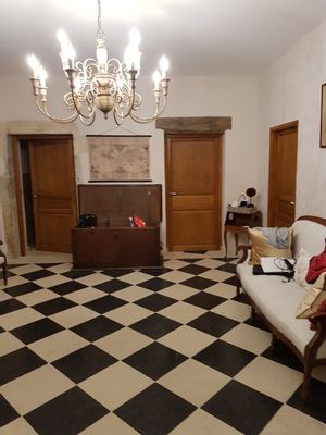 DALLAGE À DAMIER RECTIFIÉ 40x40cm Prix TTC / m²