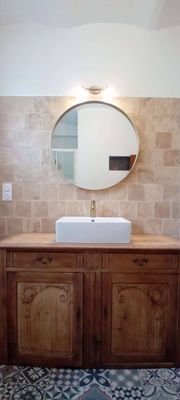 TRAVERTIN 15x15x1,2cm LIGHT MIX Prix TTC / m²