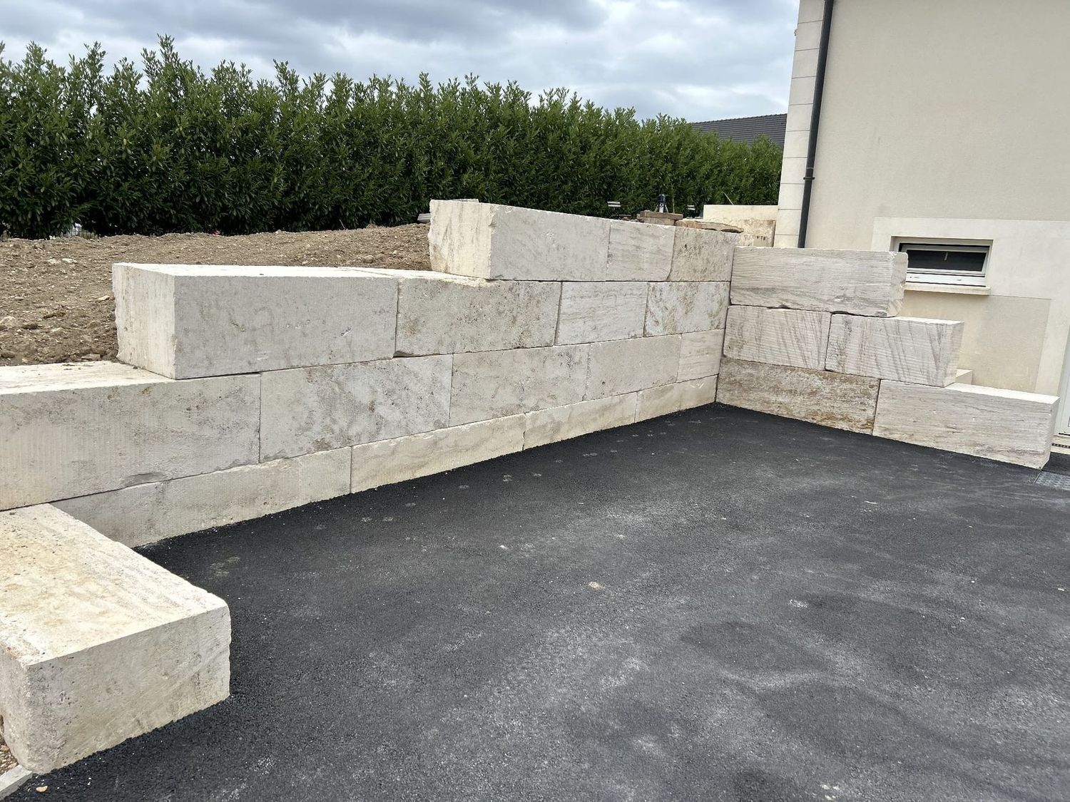 MUR DE SOUTÈNEMENT EN PIERRE Prix TTC / ml